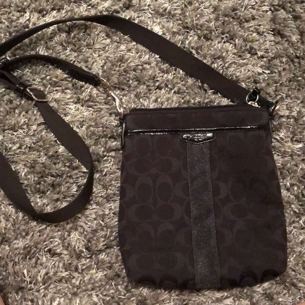 Coach cross body bag